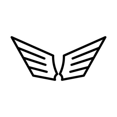 askeri kanatlar simgesi, satır biçimi