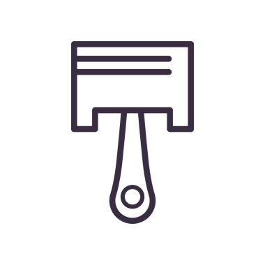 car pedal çizgisi biçim vektör tasarımı