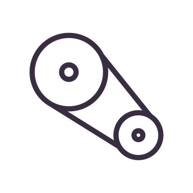 araba iletim hattı biçim vektör tasarımı