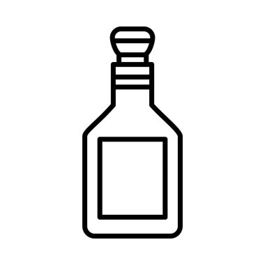 Brendi ikonu şişesi, satır biçimi