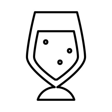 bira kadehi simgesi, satır biçimi