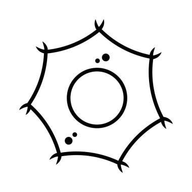 adenovirüs şekil simgesi, satır biçimi