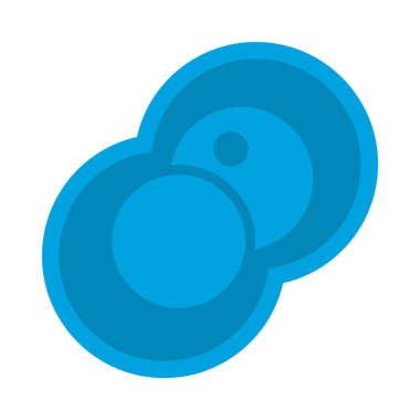 Streptokok simgesi bakterisi, düz stil