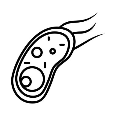 kolera simgesi bakterisi, satır biçimi