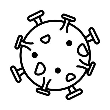 rotavirüs bakteri simgesi, satır biçimi