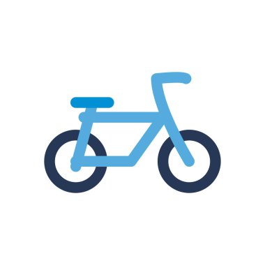 motorsiklet düz biçim ikon vektör tasarımı