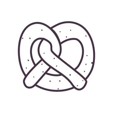 simit çizgisi biçim vektör tasarımı