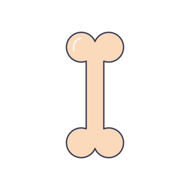 İnsan kemik simgesi, satır doldurma biçimi