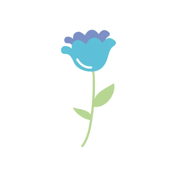 Hermoso icono de la flor, estilo plano — Vector de stock