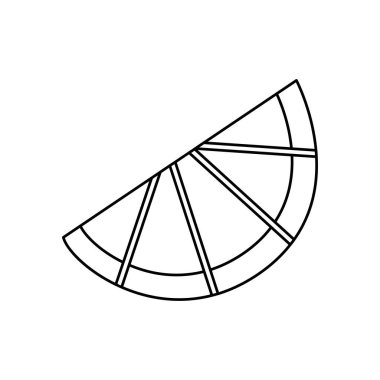 limon dilimi simgesi, satır biçimi