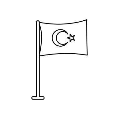 hindi bayrağı simgesi, satır biçimi