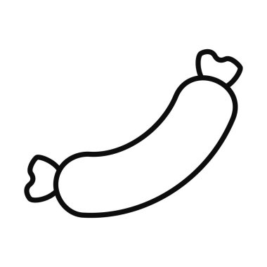 sosis simgesi resmi, satır biçimi