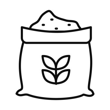 Buğday torbası simgesi, satır biçimi