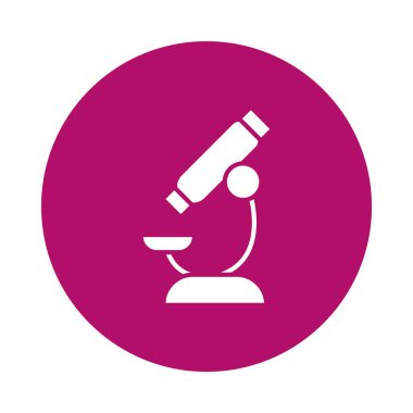 mikroskop aracı simgesi, blok biçimi