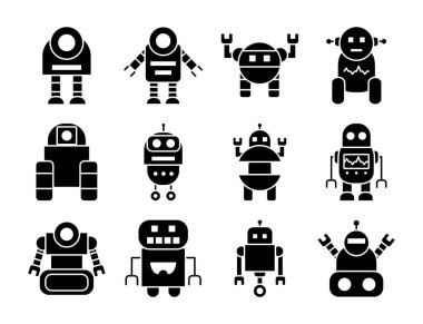 Robot ve robot seti, siluet biçimi