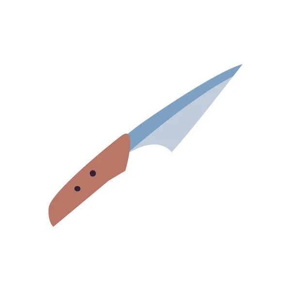 Cuchillo forma libre icono de estilo diseño de vectores — Vector de stock