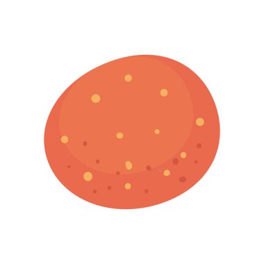 tatlı noktalı şekersiz biçim ikon vektör tasarımı