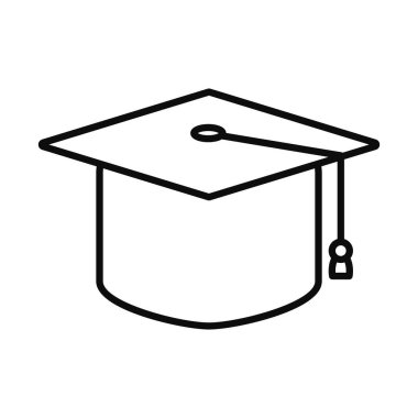 mezuniyet başlığı simgesi, satır biçimi