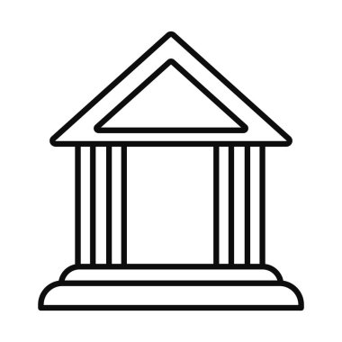 okul inşa simgesi simgesi, satır biçimi