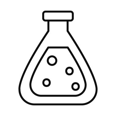 Kimyasal şişe simgesi, satır biçimi