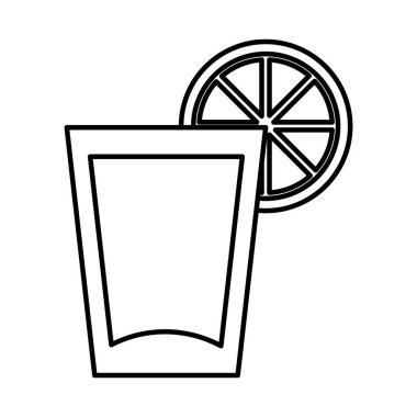 limonata cam simgesi, satır biçimi