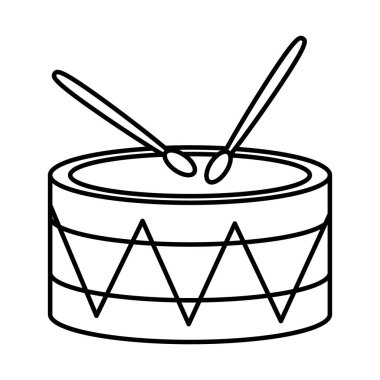 Meksika tasarımlı davul, satır biçimi