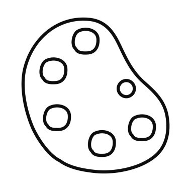 boya paleti simgesi, satır biçimi