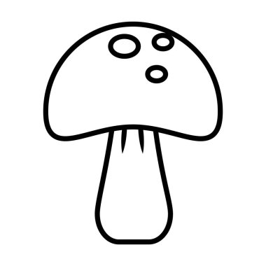 mantar simgesi, satır biçimi