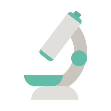 mikroskop aracı simgesi, düz biçim