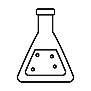 Kimyasal şişe simgesi, satır biçimi
