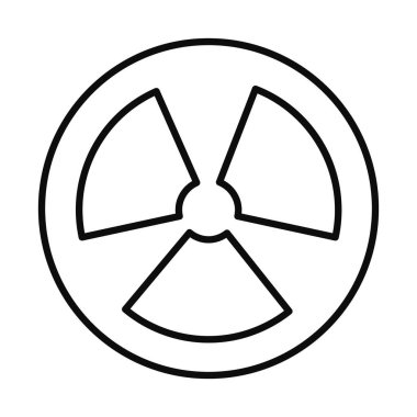 Nükleer sembol simgesi, satır biçimi