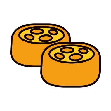 Türk baklava simgesi, satır ve dolum biçimi