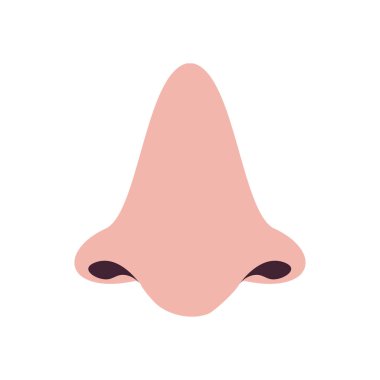 burunsuz biçim biçim ikon vektör tasarımı