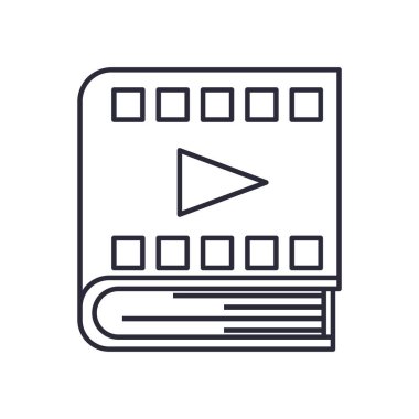 Oyun satırı biçim vektör tasarımı içeren kitap