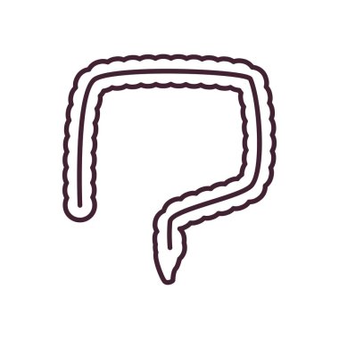 kolon çizgisi biçim vektör tasarımı