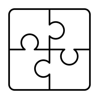 yapboz simgesi, satır biçimi