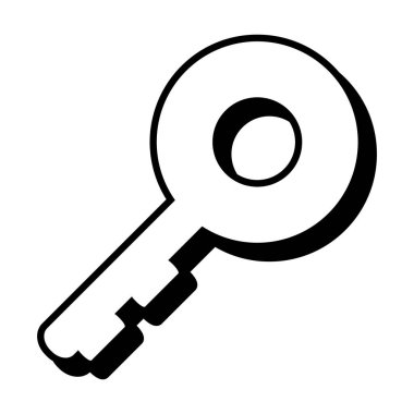 pop sanat unsurları konsepti, anahtar simgesi, satır biçimi