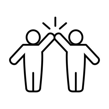pictogram men yapıyor hi 5 simge, satır biçimi