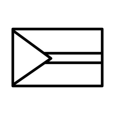 cinsel yönelim konsepti, yarı cinsel bayrak simgesi, satır biçimi