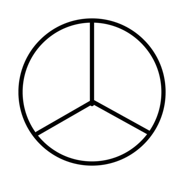 Значок символу миру, стиль лінії — стоковий вектор
