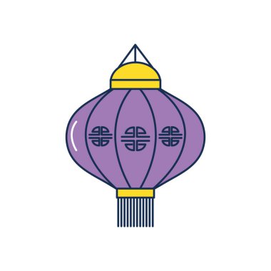 Çince fener simgesi, satır doldurma biçimi