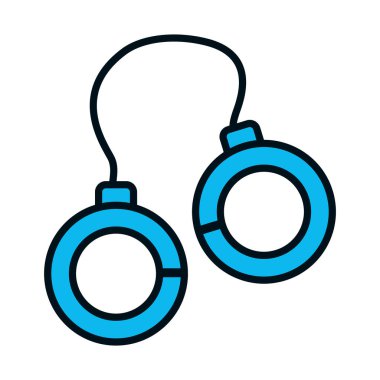 kelepçe simgesi resmi, satır ve doldurma biçimi