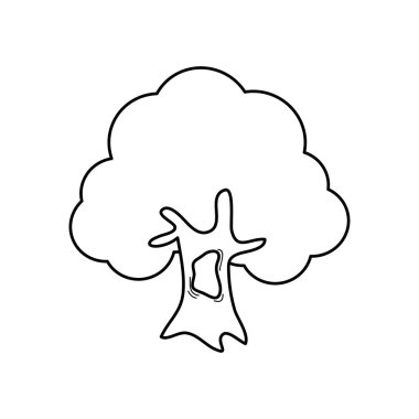 sonbahar ağaç simgesi, satır biçimi