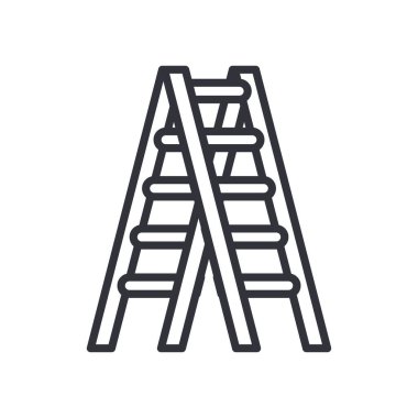 inşaat bariyeri çizgisi biçim vektör tasarımı