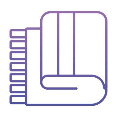 battaniye simgesi resmi, gradyan biçimi