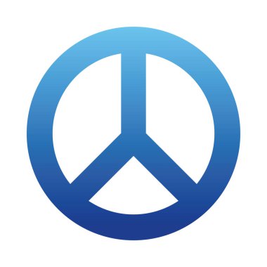 barış sembolü, gradyan biçimi