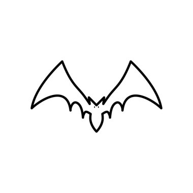 Yarasa uçuşu simgesi, satır biçimi