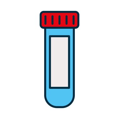 test tübü simgesi, satır ve doldurma biçimi