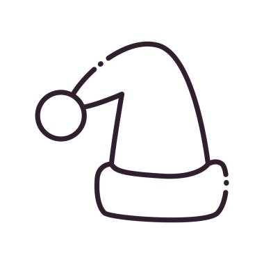 uyku şapkası çizgisi biçim vektör tasarımı