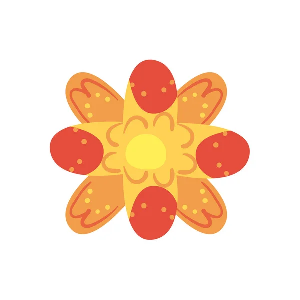 花のない形のアイコンベクトルデザイン — ストックベクタ